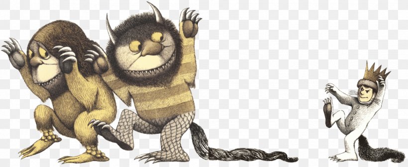 Where The Wild Things Are Children's Literature Picture Book Illustration, PNG, 1024x422px, Where The Wild Things Are, Art, Book, Carnivoran, Cartoon Download Free