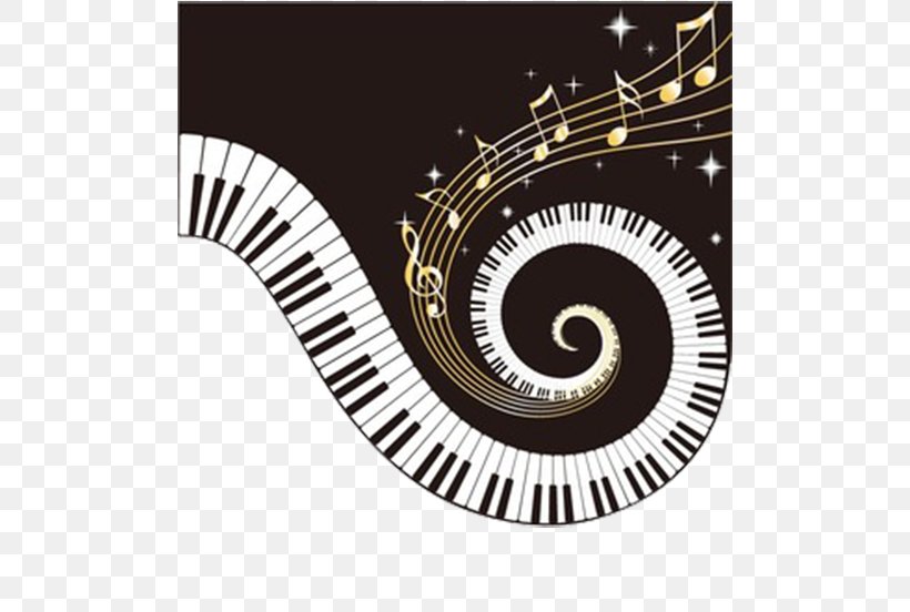 Piano Keys For Spiral Notes, PNG, 500x552px, Watercolor, Cartoon, Flower, Frame, Heart Download Free