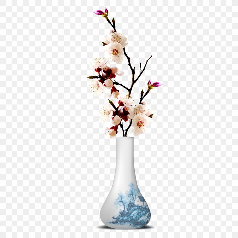 Vase Flower, PNG, 1000x1000px, Vase, Artifact, Artificial Flower, Branch, Ceramic Download Free
