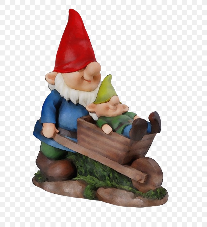 Garden Gnome Figurine Lawn Ornament Statue Toy, PNG, 675x900px, Watercolor, Fictional Character, Figurine, Garden Gnome, Interior Design Download Free