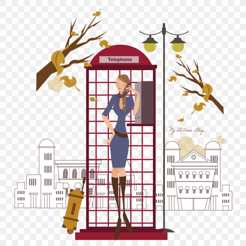 Payphone Telephone Booth Euclidean Vector Illustration, PNG, 1240x1240px, Payphone, Art, Artworks, Coreldraw, Illustrator Download Free