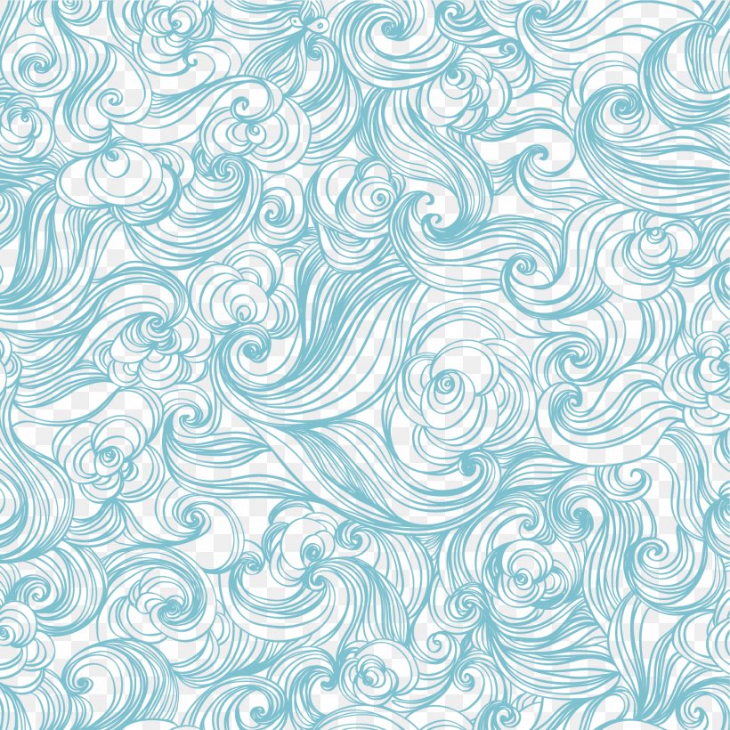 Wind Wave Pattern, PNG, 1500x1500px, Wind Wave, Aqua, Blue, Motif, Point Download Free