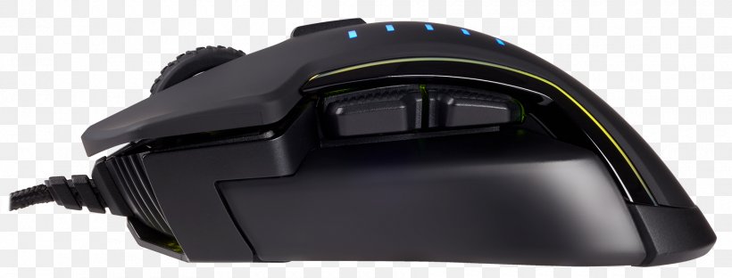 Computer Mouse Black Corsair GLAIVE RGB Corsair Components Corsair Gaming Glaive RGB Mouse, PNG, 1800x686px, Computer Mouse, Black, Computer Component, Computer Hardware, Computer Keyboard Download Free