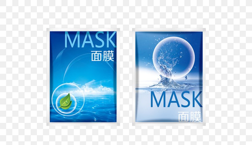 Facial Mask Moisturizer Skin, PNG, 722x472px, Facial, Advertising, Blue, Brand, Designer Download Free