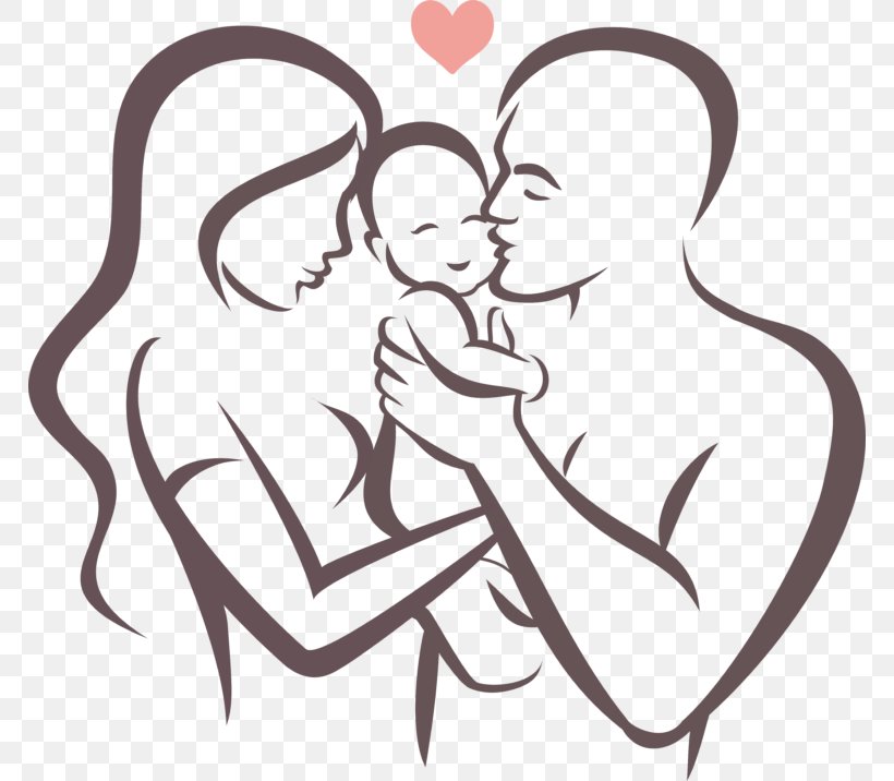 Vector Graphics Family Illustration Clip Art, PNG, 768x716px
