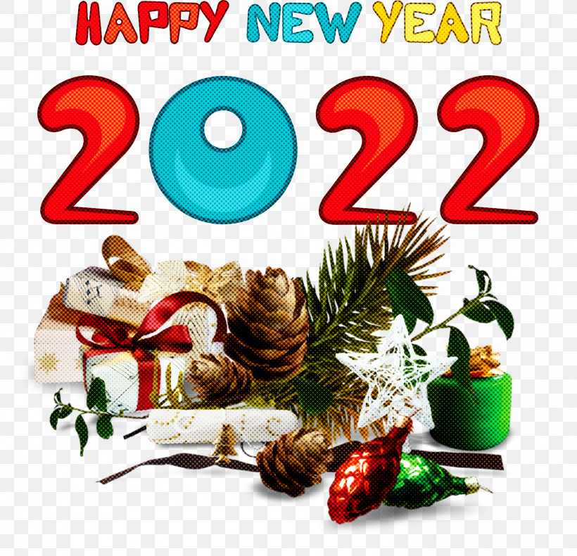 2022 Happy New Year 2022 New Year 2022, PNG, 2999x2895px, Christmas Day, Bauble, Christmas Decoration, Christmas Tree, Decoupage Download Free