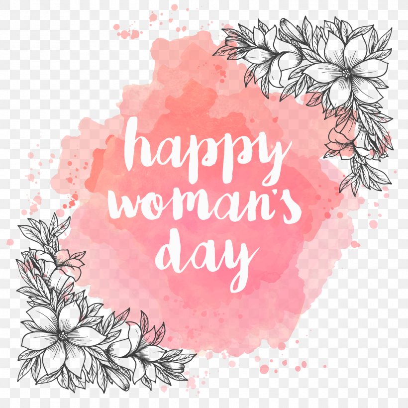 Paper International Women's Day Mother's Day, PNG, 1500x1500px, International Women S Day, Cut Flowers, Drawing, Femininity, Flora Download Free