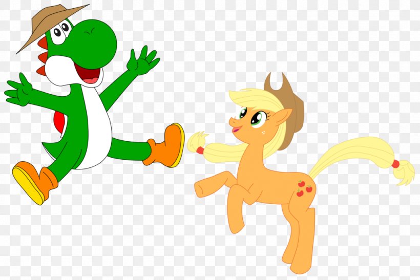 Pony Applejack Mario Strikers Charged Fluttershy Horse, PNG, 1024x684px, Pony, Animal Figure, Apple, Applejack, Art Download Free