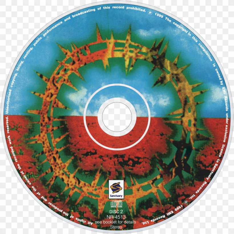 Afraid Of Sunlight Compact Disc Album Brave Marillion, PNG, 1000x1000px, Watercolor, Cartoon, Flower, Frame, Heart Download Free