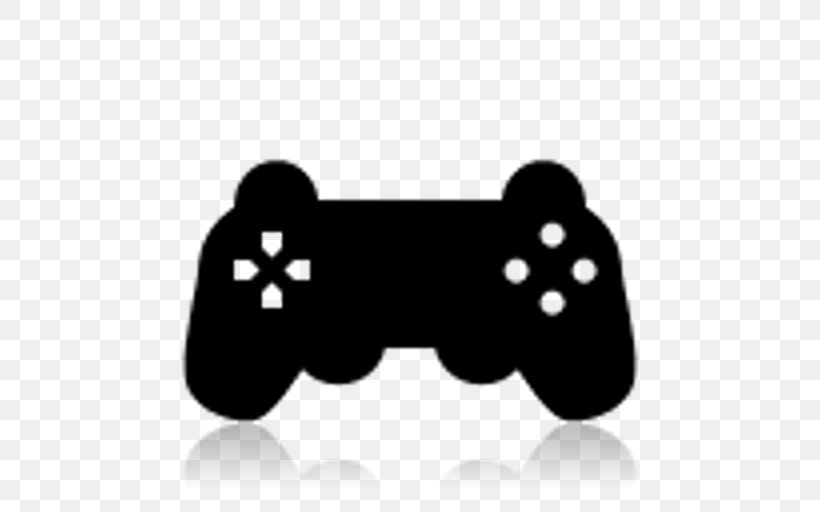 Black PlayStation 2 Sixaxis Game Controllers Video Game, PNG, 512x512px, Black, Black And White, Controller, Dualshock, Game Controller Download Free