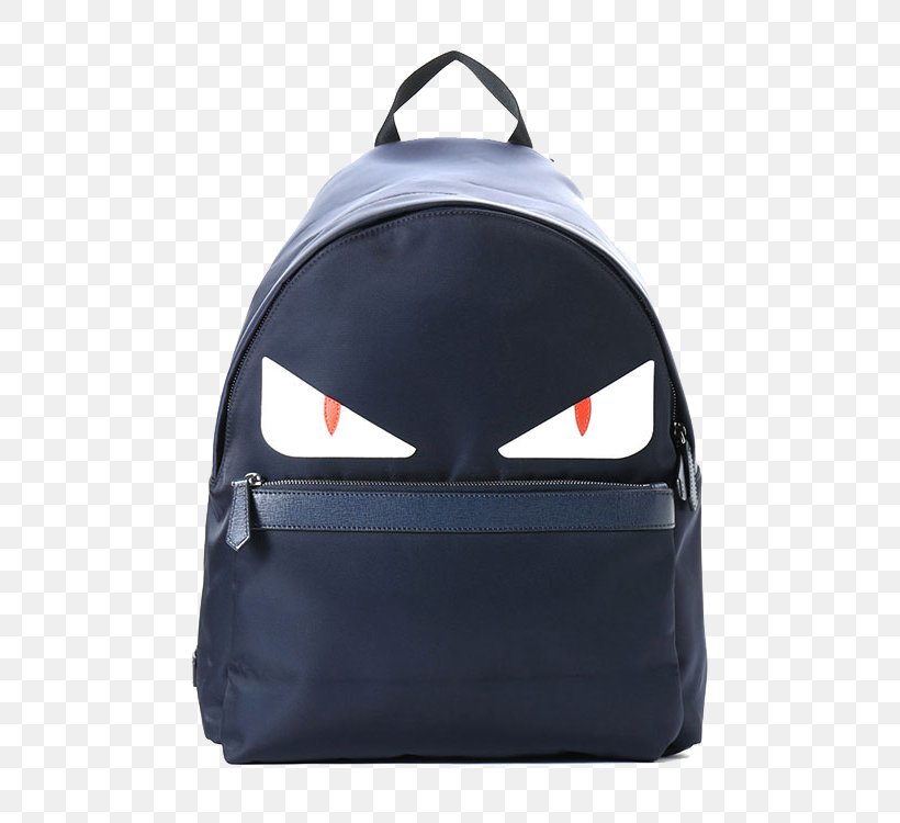Fendi Backpack Nylon Bag Fashion, PNG, 750x750px, Fendi, Backpack, Bag, Black, Brand Download Free