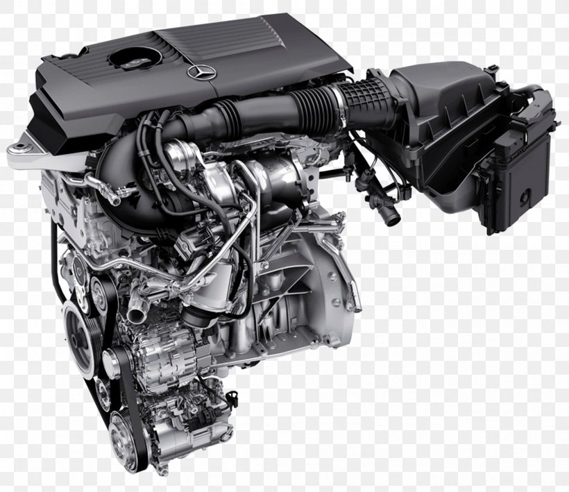 Mercedes-Benz CLA-Class Car Engine Mercedes-Benz B-Class, PNG, 2382x2061px, Mercedesbenz, Auto Part, Automotive Design, Automotive Engine Part, Automotive Exterior Download Free