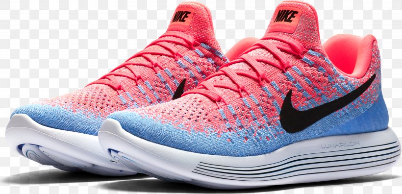 Sneakers Nike Flywire Shoe Sportswear, PNG, 2640x1277px, Sneakers, Athletic Shoe, Cross Training Shoe, Electric Blue, Fashion Download Free