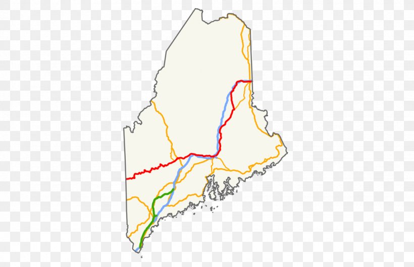 U S Route 2 In Maine U S Route 1 Map U S Route 201 Png