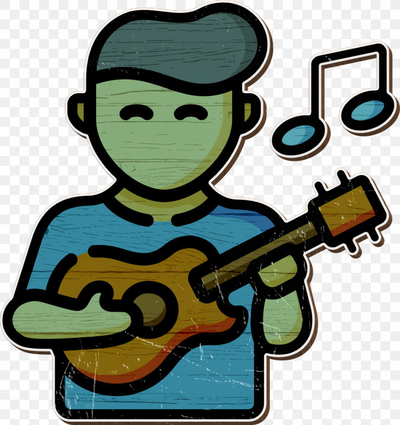 Guitar Icon Hobbies And Freetime Icon, PNG, 970x1032px, Guitar Icon, Audience, Cartoon, Childrens Music, Communication Download Free
