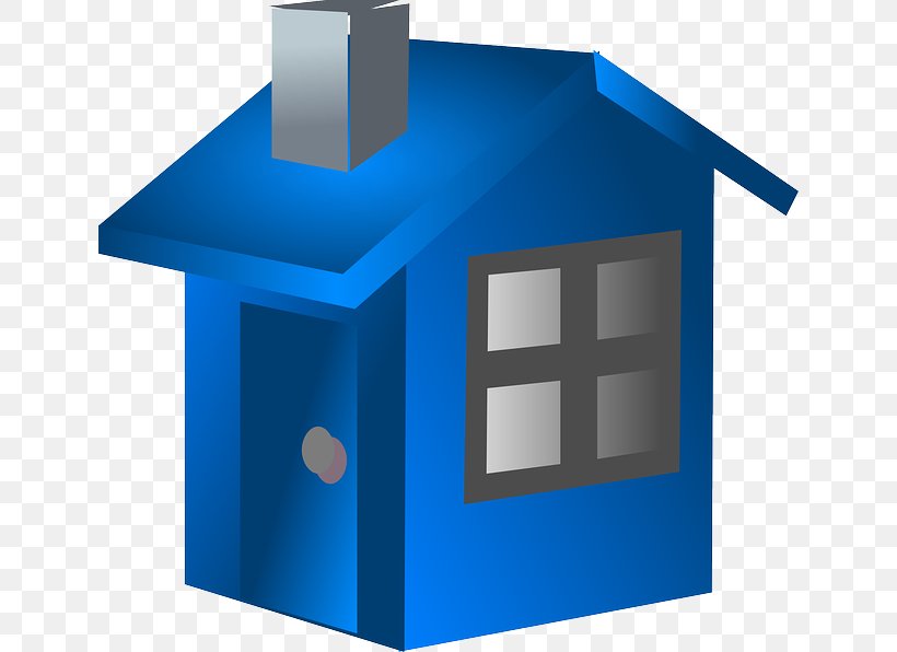 House Clip Art, PNG, 640x596px, House, Architectural Engineering, Blue, Facade, Fireplace Download Free