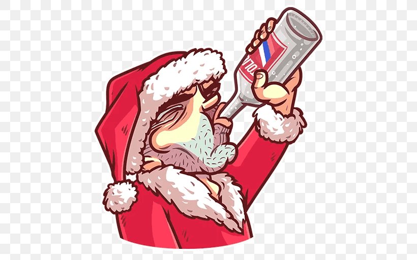 Santa Claus Thumb Christmas Clip Art, PNG, 512x512px, Watercolor, Cartoon, Flower, Frame, Heart Download Free