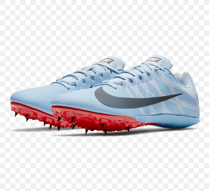 Track Spikes Men's Nike Zoom Rival S 9 Unisex Track Spike Sports Shoes Footwear, PNG, 750x750px, Track Spikes, Athletic Shoe, Basketball Shoe, Blue, Brand Download Free