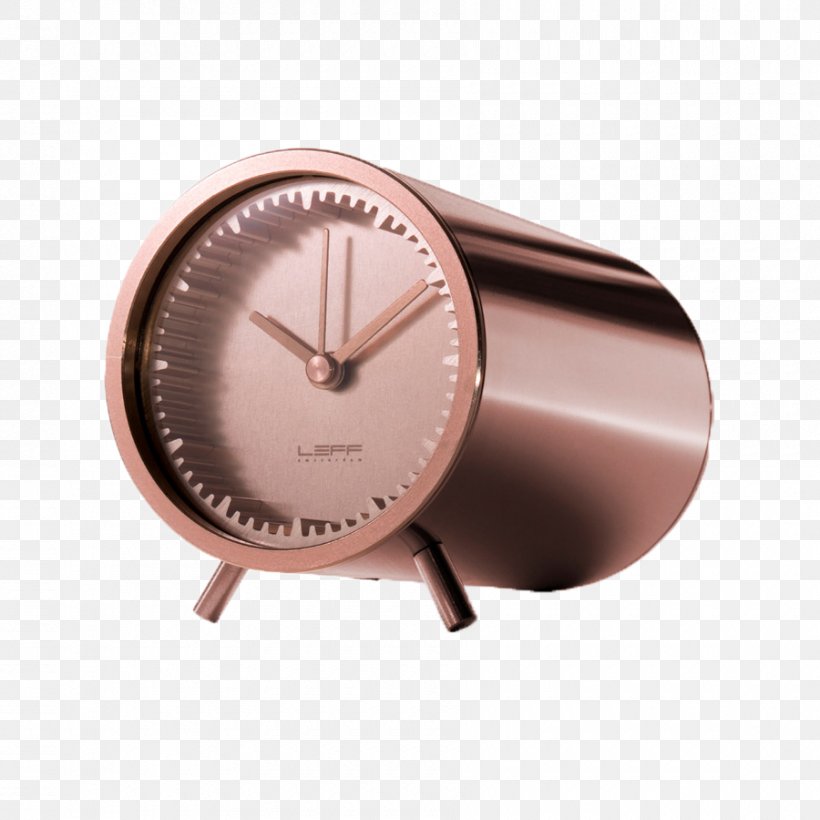 Clock Tube LEFF Amsterdam Brass, PNG, 900x900px, Clock, Alarm Clock, Brass, Brown, Copper Download Free