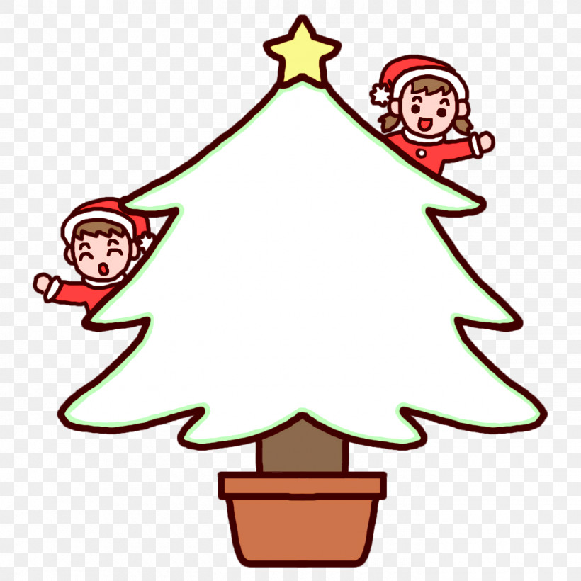 Christmas Tree, PNG, 1400x1400px, Christmas Tree, Area, Behavior, Cartoon, Christmas Day Download Free
