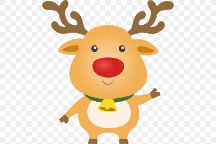 Reindeer Santa Claus Christmas Ornament, PNG, 546x546px, Reindeer, Character, Christmas, Christmas Decoration, Christmas Ornament Download Free