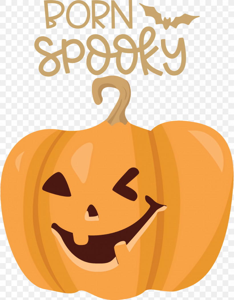 Spooky Pumpkin Halloween, PNG, 2344x3000px, Spooky, Calabaza, Cartoon, Fruit, Halloween Download Free