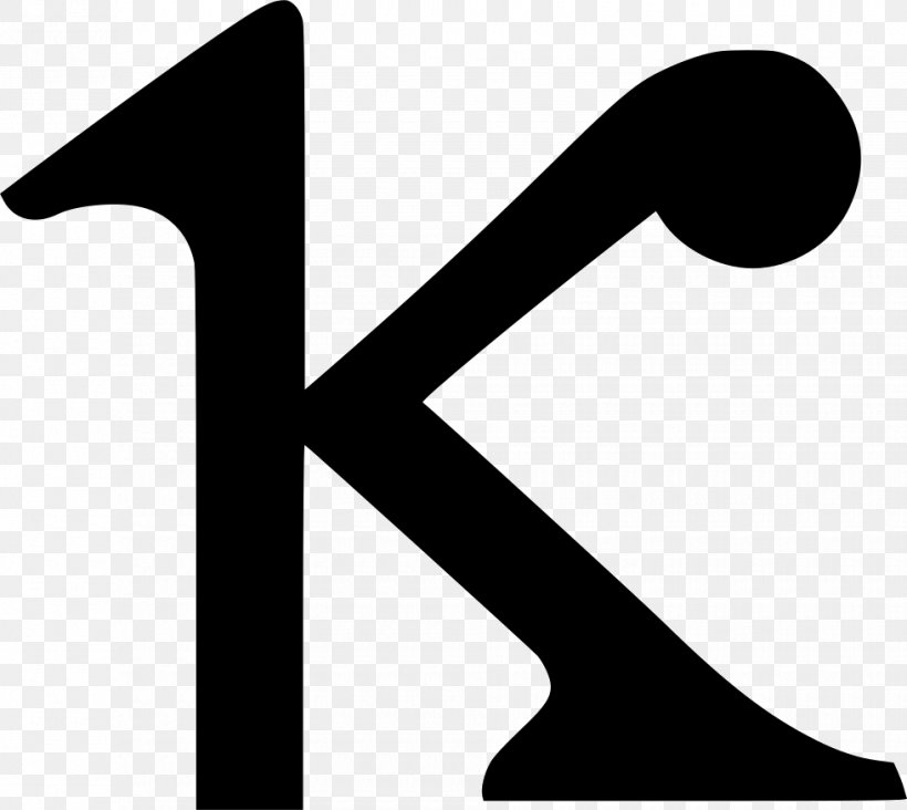 Symbol Kappa Greek Alphabet Psi Letter, PNG, 980x876px, Symbol, Alphabet, Beta, Black And White, Gamma Download Free
