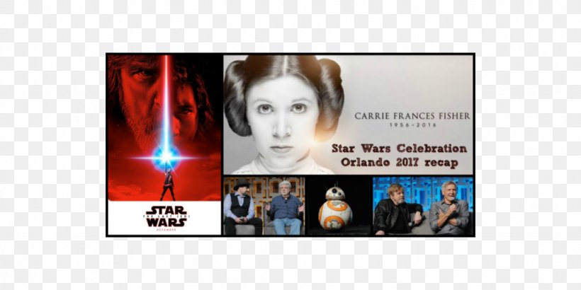 Poster Luke Skywalker Star Wars Celebration BB-8, PNG, 1024x512px, Poster, Actor, Advertising, Banner, Brand Download Free