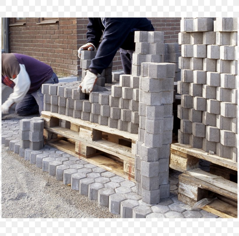 Concrete Hexagon Marksten Stone Brickwork, PNG, 810x810px, Concrete, Brick, Bricklayer, Brickwork, Cheese Download Free