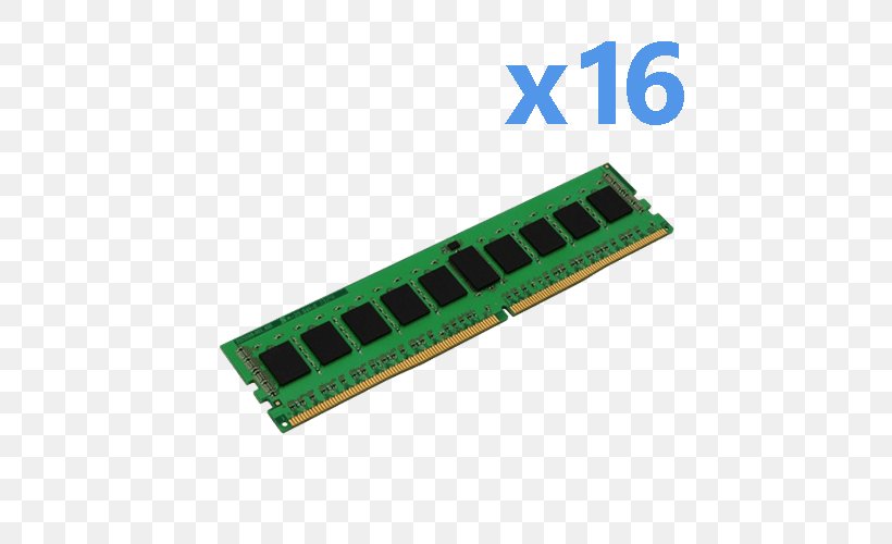 DDR4 SDRAM ECC Memory Registered Memory DIMM Kingston Technology, PNG, 500x500px, Ddr4 Sdram, Computer, Computer Data Storage, Computer Memory, Computer Servers Download Free