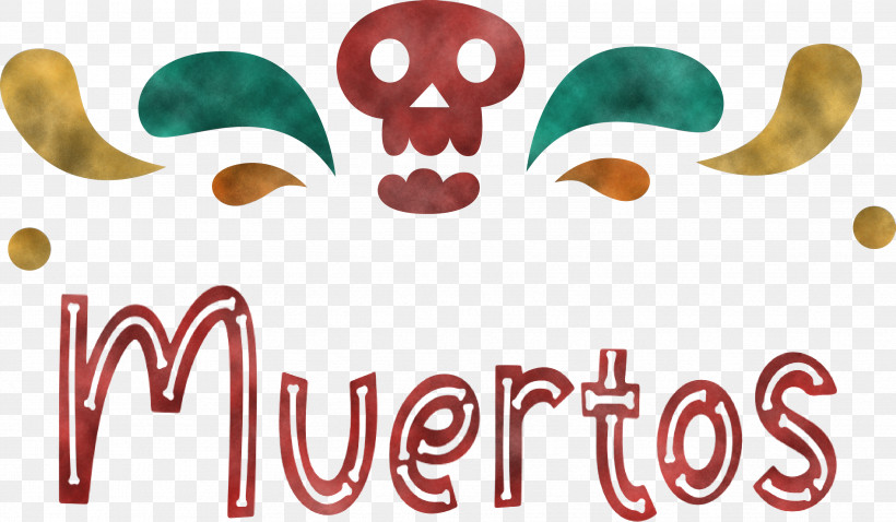 Dia De Muertos Day Of The Dead, PNG, 3442x2008px, D%c3%ada De Muertos, Behavior, Day Of The Dead, Human, Logo Download Free