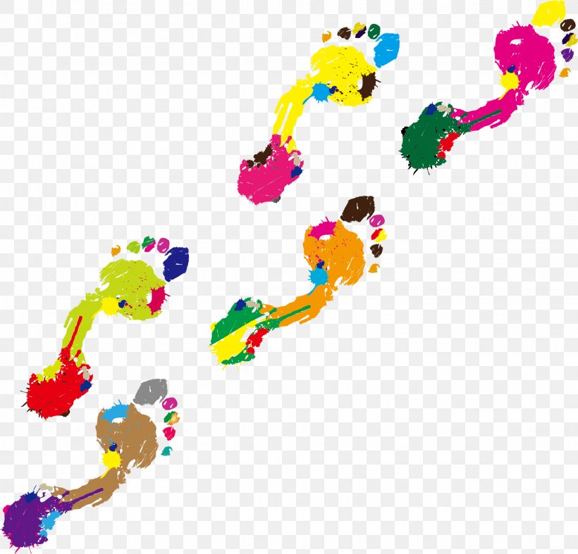 Footprint Color Clip Art, PNG, 1943x1867px, Footprint, Animal Track, Art, Color, Foot Download Free
