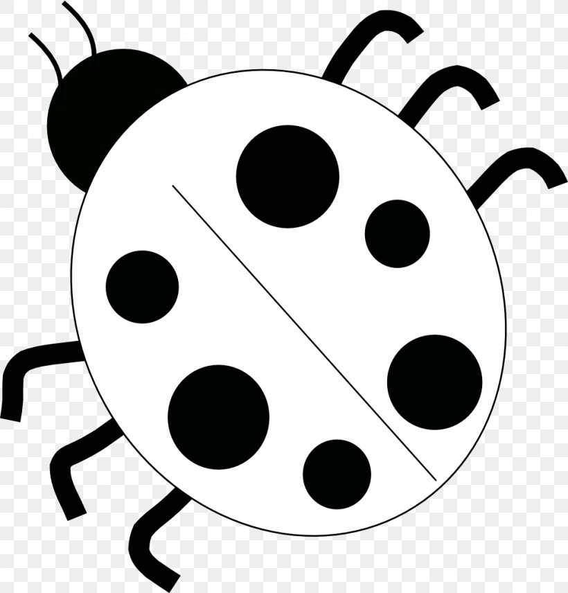 Beetle Coccinella Clip Art, PNG, 999x1044px, Beetle, Artwork, Black And White, Cartoon, Coccinella Download Free