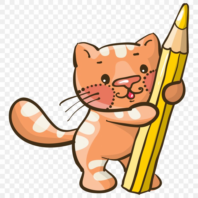 Cat Drawing Image Pencil, PNG, 1300x1300px, Cat, Animation, Artwork, Carnivoran, Cartoon Download Free