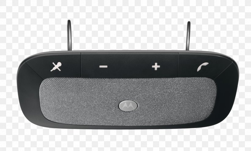 Motorola Sonic Rider Bluetooth In-Car Speakerphone Motorola Sonic Rider Bluetooth In-Car Speakerphone Smartphone Consumer Electronics, PNG, 1800x1080px, Speakerphone, Automotive Exterior, Black, Bluetooth, Car Download Free