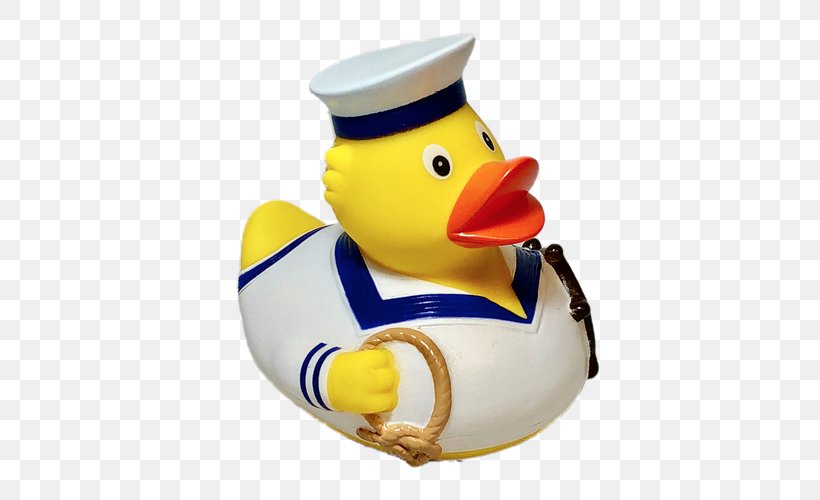 Rubber Duck Ship Sea Captain Sailor, PNG, 500x500px, Duck, Bird, Cap, Captain, Ducks Geese And Swans Download Free