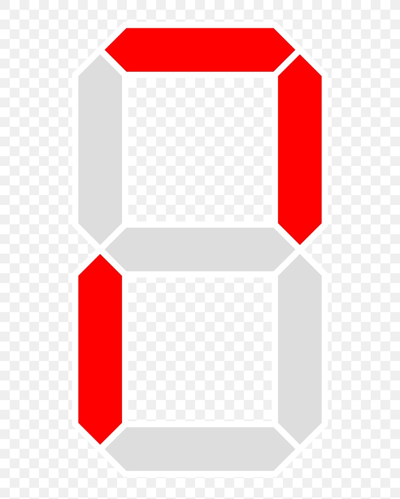 Seven-segment Display Display Device Computer File Wikimedia Commons, PNG, 614x1023px, Sevensegment Display, Area, Brand, Byte, Display Device Download Free