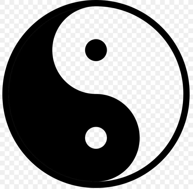 Yin And Yang Symbol Taoism Balance Sign Png 800x800px Yin And Yang Area Balance Black And