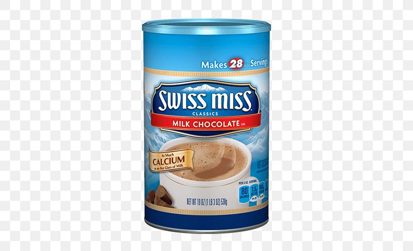 Hot Chocolate Milk Swiss Miss Swiss Cuisine Nestle Hot Cocoa Mix, PNG, 500x500px, Hot Chocolate, Cacao Tree, Chocolate, Cocoa Solids, Cream Download Free