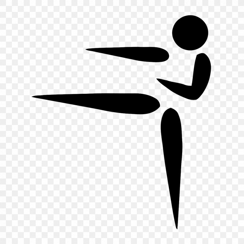 Olympic Games Karate Martial Arts Olympic Sports Clip Art, PNG, 1200x1200px, Olympic Games, Black, Black And White, Chinese Martial Arts, Judo Download Free