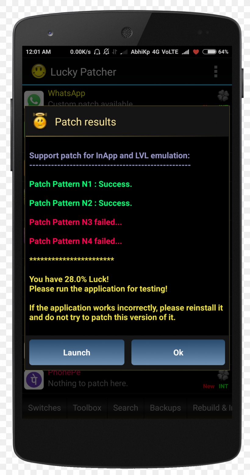 Smartphone Lucky Patcher Escape Team BBTAN2 By 222% Android, PNG, 1293x2456px, Smartphone, Android, Bbtan2 By 222, Communication Device, Computer Program Download Free