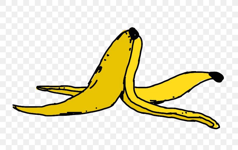 Banana Peel Clip Art, PNG, 800x517px, Banana Peel, Art, Artwork, Banana