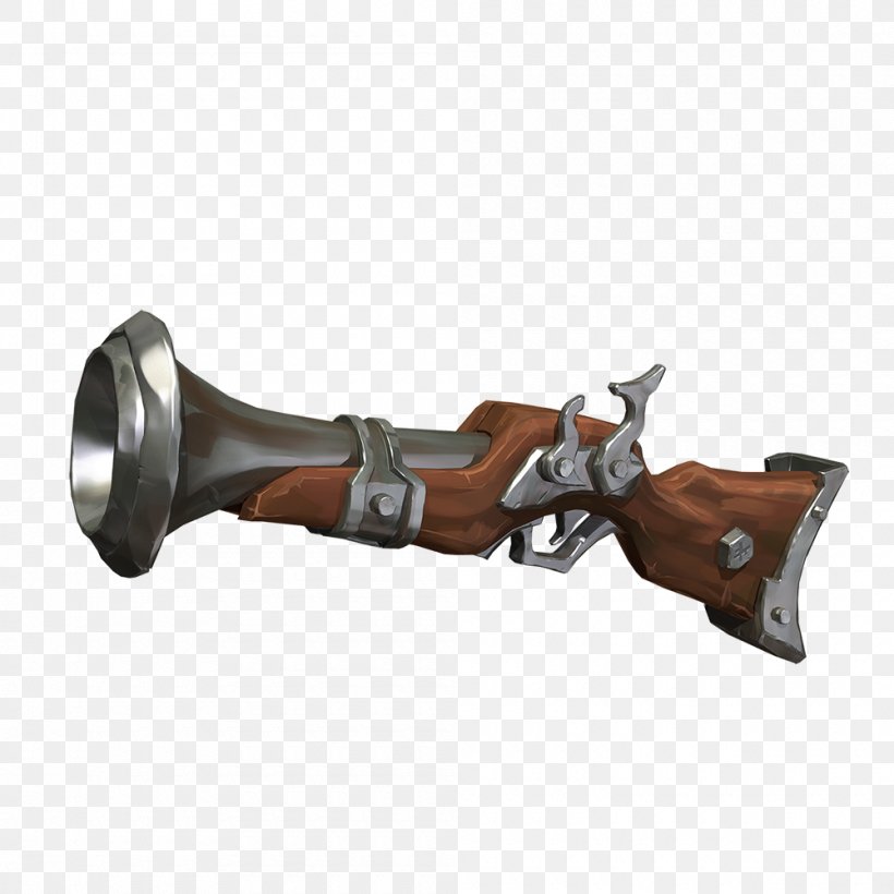 Sea Of Thieves Blunderbuss Weapon Piracy Game, PNG, 1000x1000px, Sea Of Thieves, Blunderbuss, Cannon, Firearm, Game Download Free