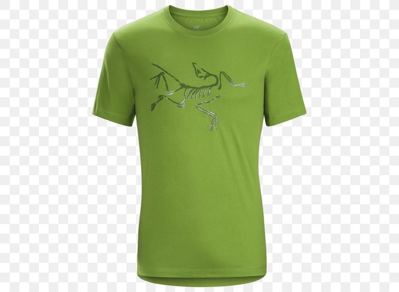 T-shirt Arc'teryx Clothing Jacket, PNG, 600x600px, Tshirt, Active Shirt, Clothing, Green, Jacket Download Free