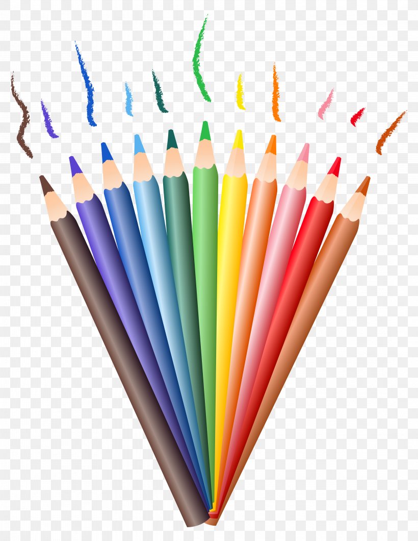 Colored Pencil Drawing Clip Art, PNG, 4356x5635px, Pencil, Art, Color, Colored Pencil, Drawing Download Free