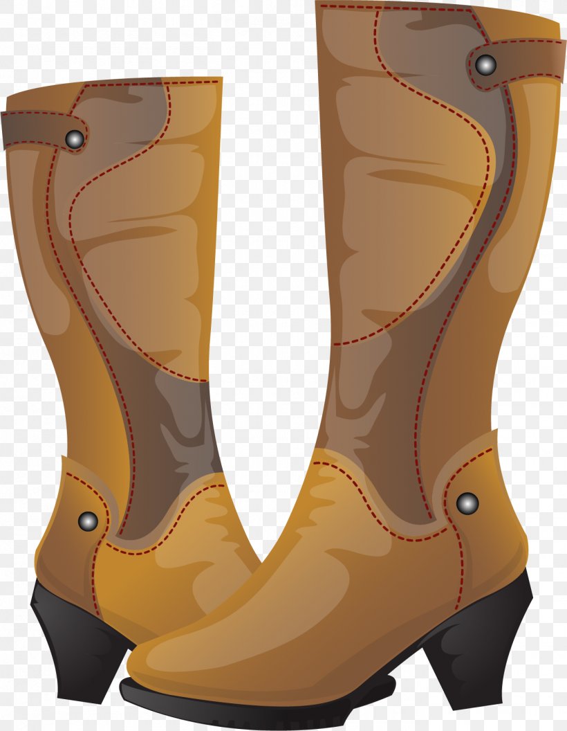 Cowboy Boot Knee-high Boot High-heeled Footwear, PNG, 1355x1745px, Cowboy Boot, Boot, Brown, Fashion Boot, Footwear Download Free