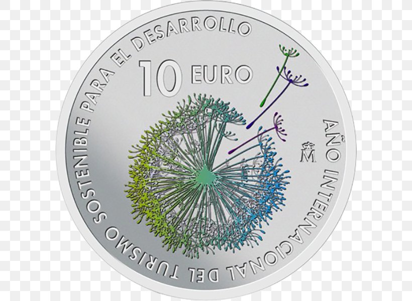 International Year Of Sustainable Tourism For Development Royal Mint Spain Coin, PNG, 600x600px, Royal Mint, Coin, Commemorative Coin, International Year, Mint Download Free