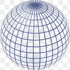 Shape - Sphere Three-dimensional Space Shape Website Wireframe Geometry PNG