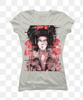 Geisha - T-shirt The Big Bang Theory Sheldon Cooper Sleeve Clothing PNG