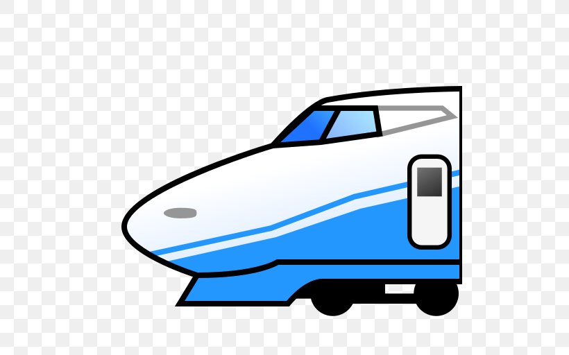 Train Emoji High-speed Rail Transport Sticker, PNG, 512x512px, Train, Area, Artwork, Automotive Design, Automotive Exterior Download Free